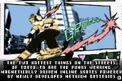 Jet Grind Radio screenshot 4 for GameBoy Advance